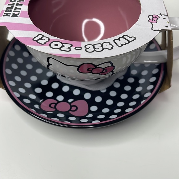 New Hello Kitty Tea cup & saucer set 12oz - Picture 15 of 16